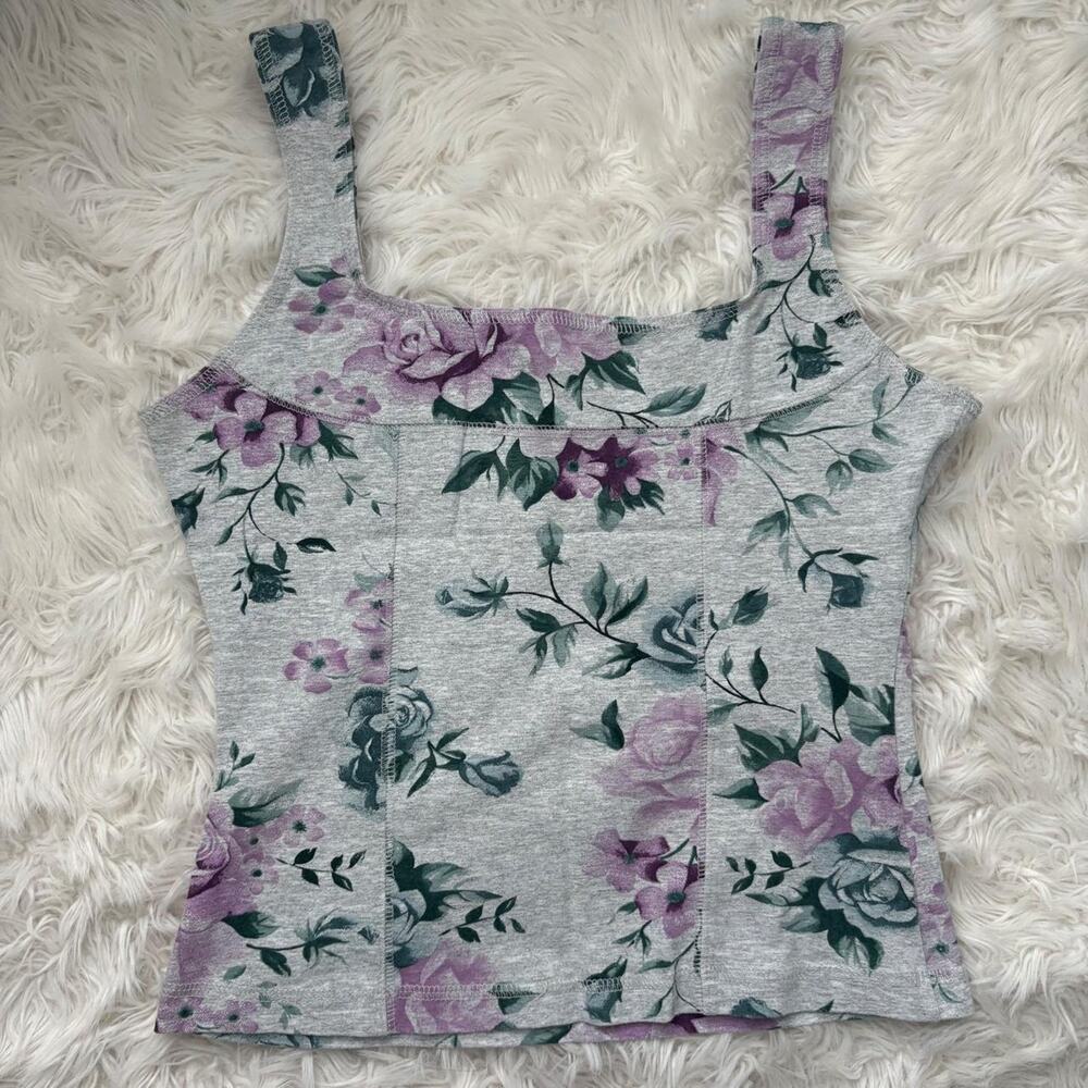 Vintage floral top mint condition